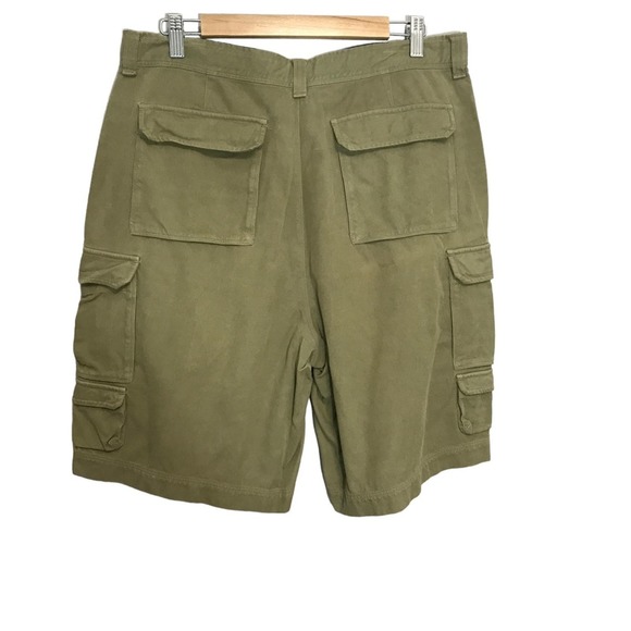 Tommy Bahama Relax Mens 34 Flat Front Tan Cargo Shorts - Picture 6 of 6